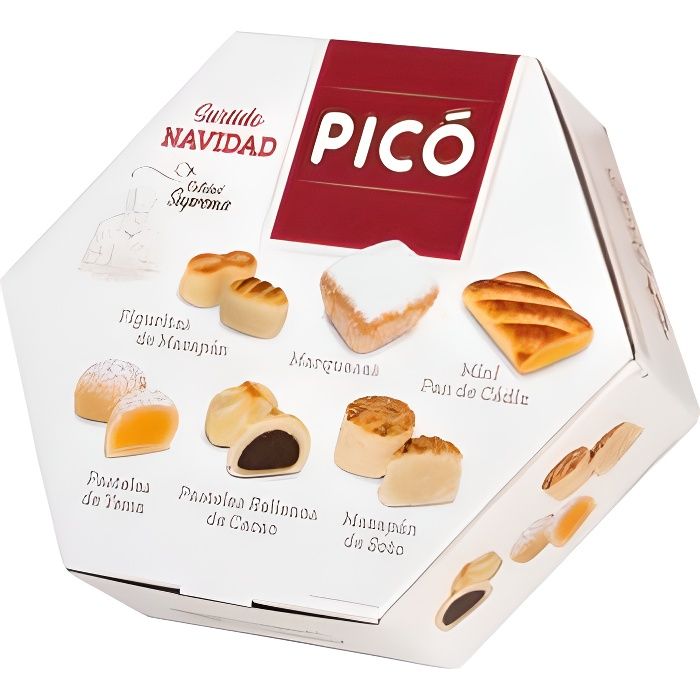 Assortiment de mazapan, Pico