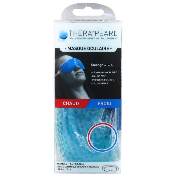 BAUSCH & LOMB THERA PEARL - Masque Oculaire Chaud ou Froid - 1 Unité