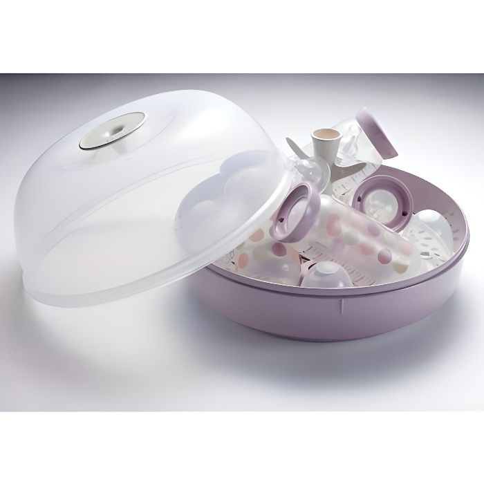 STERILISATEUR MICRO ONDES STERIL TWIN POUDRE ROSE