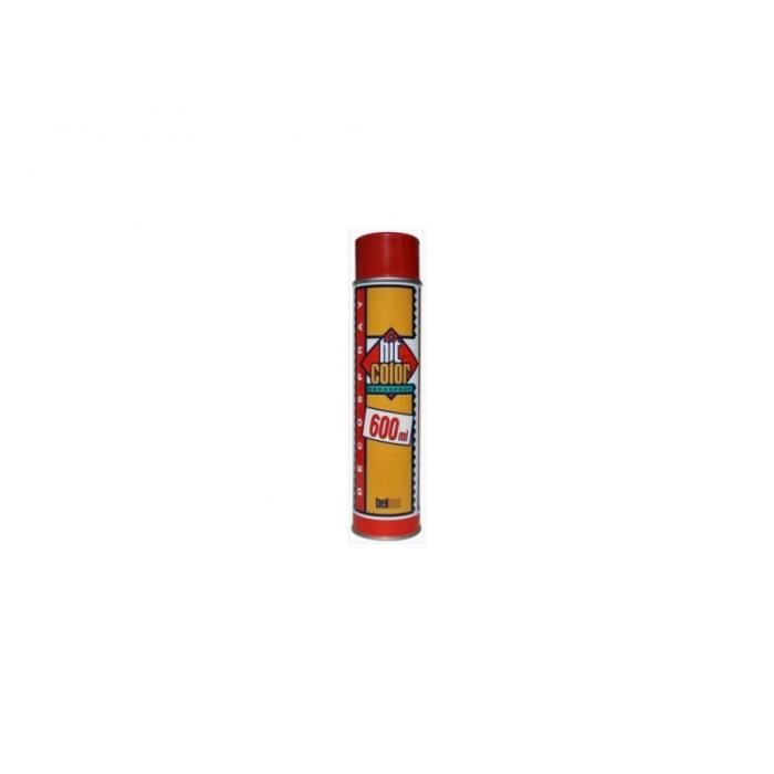Peinture aérosol Rouge feu 600ml