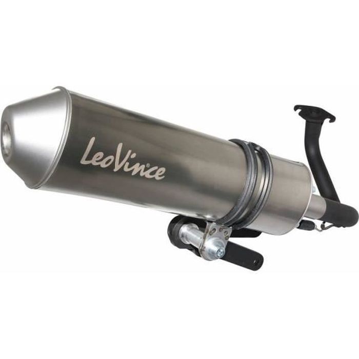 Pot scoot leovince hand made 4t pour kymco 50 agility r10 2007+, agility r16 2010+, dink 2007+, people-s 2007+