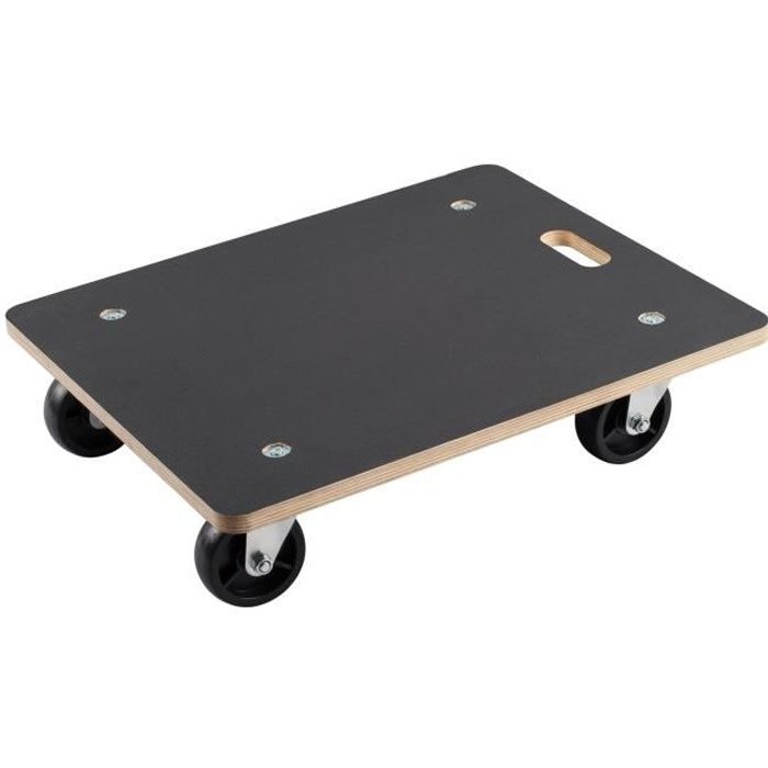 MEISTER Chariot de manutention à roulettes 590 x 490 mm 400 kg
