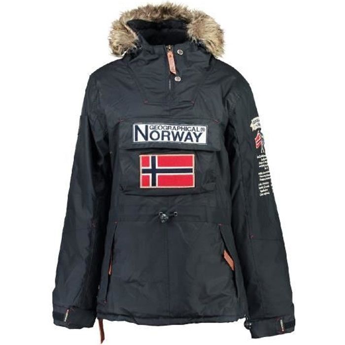 Parka passe-t�te Femme Geographical Norway Boomera Marine