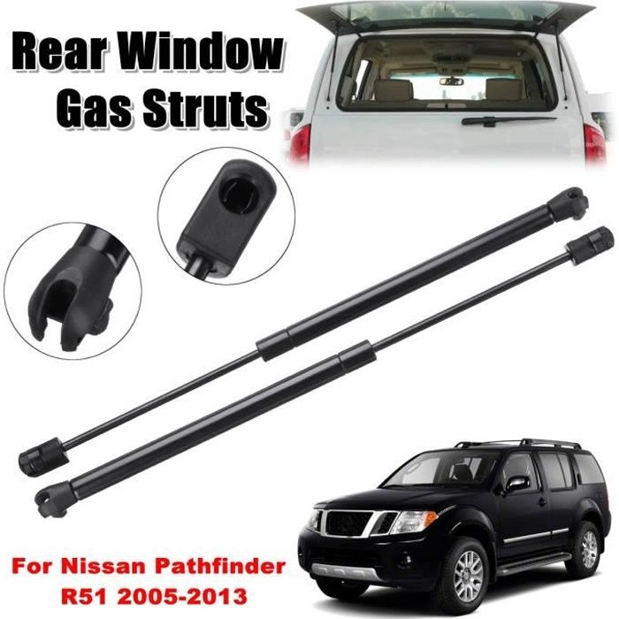 NEUFU 2x Ressort de Support Vérin à Gaz Pare-brise Arrière Pour Nissan Pathfinder R51 2005-2013