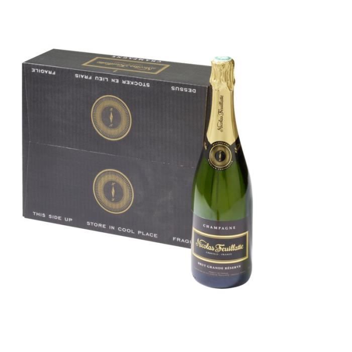 Nicolas Feuillatte Grande réserve Champagne Brut Alc. 12% vol. 3x75cl