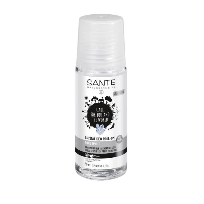 SANTE Déo roll-on cristal d'Alun extra doux - 50 ml