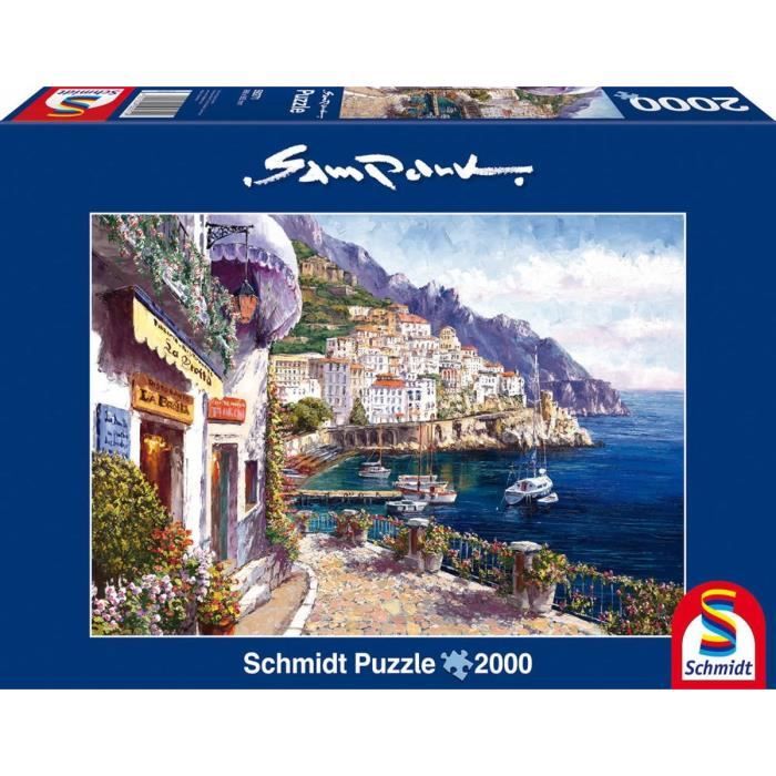 SCHMIDT SPIELE Sam Park Puzzle Adulte Après-Midi A Amalfi- 2000 Pièces