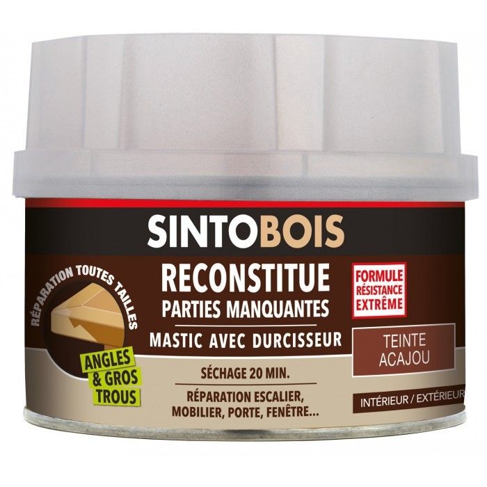 Mastic à bois reconstitue - SINTO - 33771