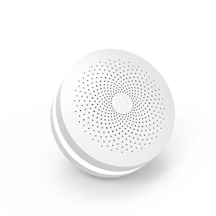 Xiaomi passerelle Smart Home périphérique multifonction Intelligent Gateway Mini Online Radio sonnette d'alarme de contrôle