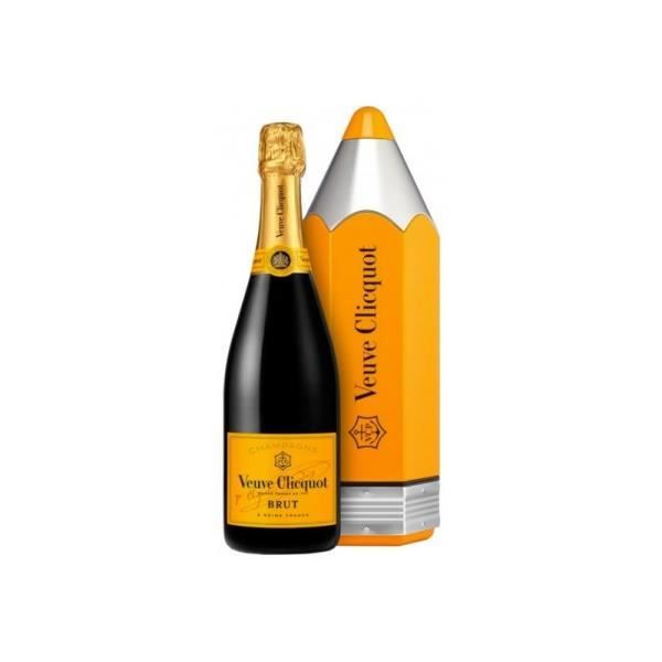 Veuve Clicquot Carte jaune - Coffret Pencil - Champagne AOC