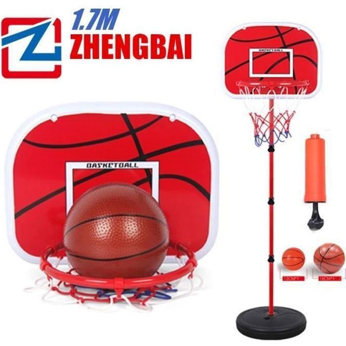 Panier de basket 1er âge junior plastique bleu - rouge - Swingball
