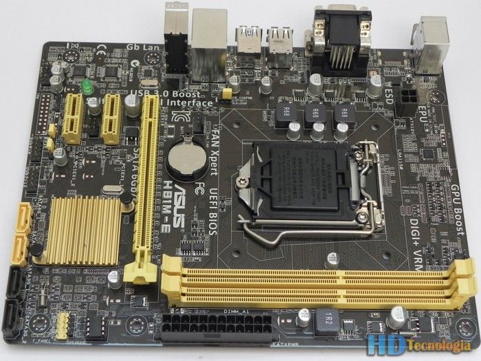 Carte Mère ASUS H81M-E LGA1150 Format Micro ATX RAM Ddr3 Vga Hdmi 3667274148219