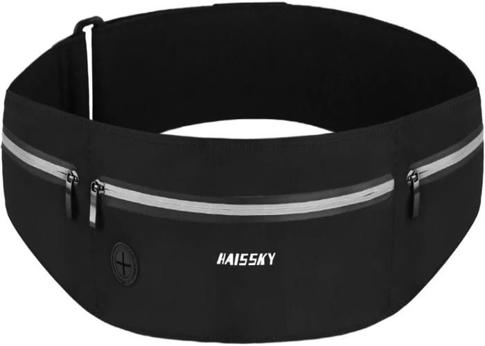 Ceinture de course ceinture de sport sac de taille de sport ceinture de course étanche réglable pour hommes et femmes
