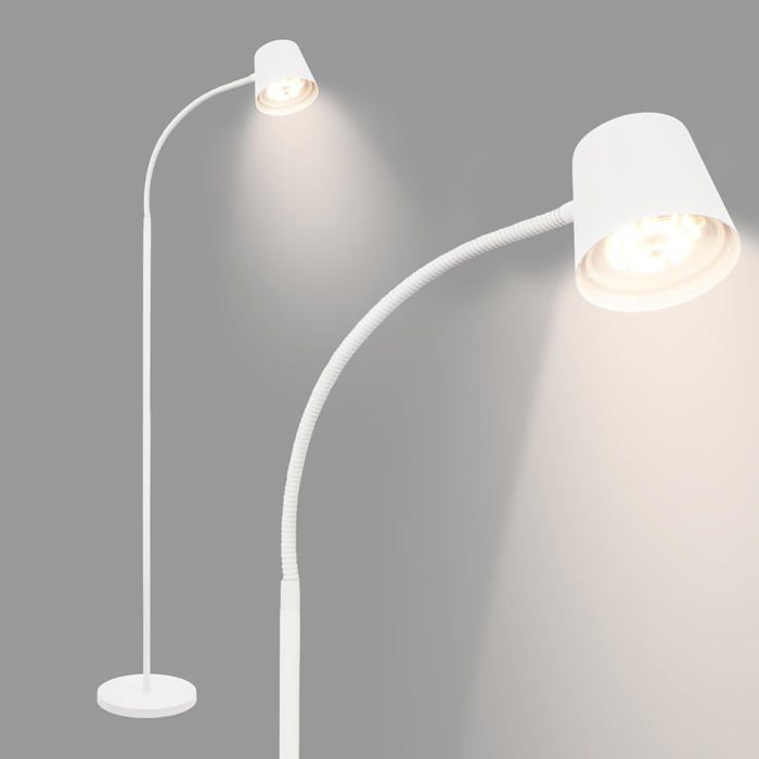 Lampadaire LED Briloner Sans Fil - Variateur Tactile, Batterie Integrée - Parfait Pour Salon Et Lecture