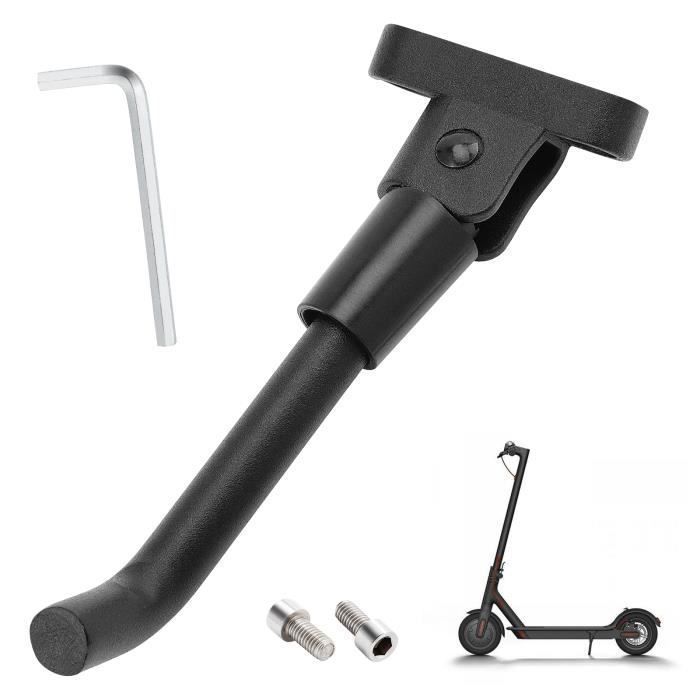 Béquille Trottinette Xiaomi M365, Pro, 1S – Alliage Aluminium Pliable, Stable, Antivol, Facile à Monter !