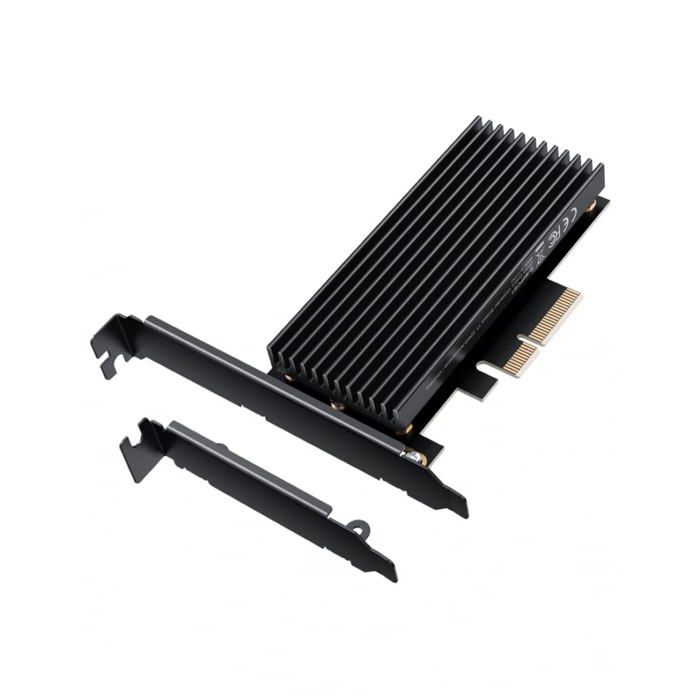 Carte .2 PCIe 4.0 GRAUGEAR G M2PCI01 Dissipateur Aluminium Profil HautBas