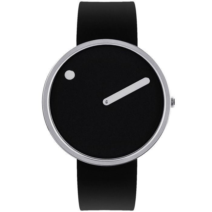 Picto 43370-0120S Black Silicone 40 mm 5 ATM