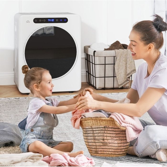 Seche-Linge Compact 3 Kg Blanc Seche-Linge A Evacuation FloraGrace Pour