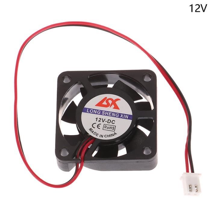 Ventilateur PC 60x60x25mm 12V - Refroidissement Pour GPU, Carte Graphique Et Boîtier