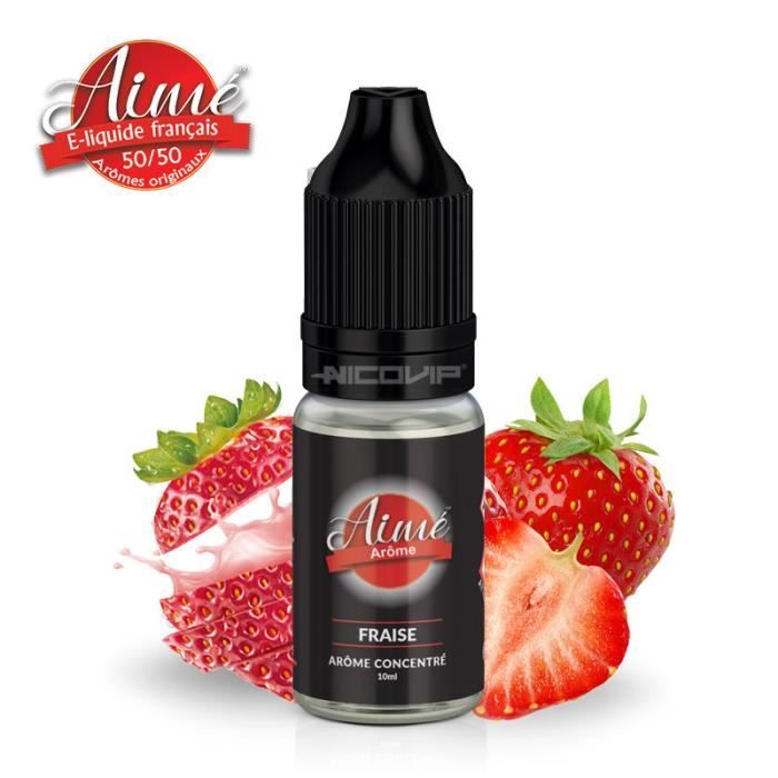Pack 3 E-liquide Arome Fraise Aim - Cdiscount Au quotidien