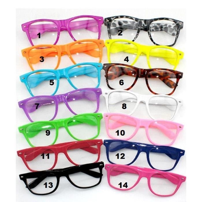 Lunette couleur Clearance