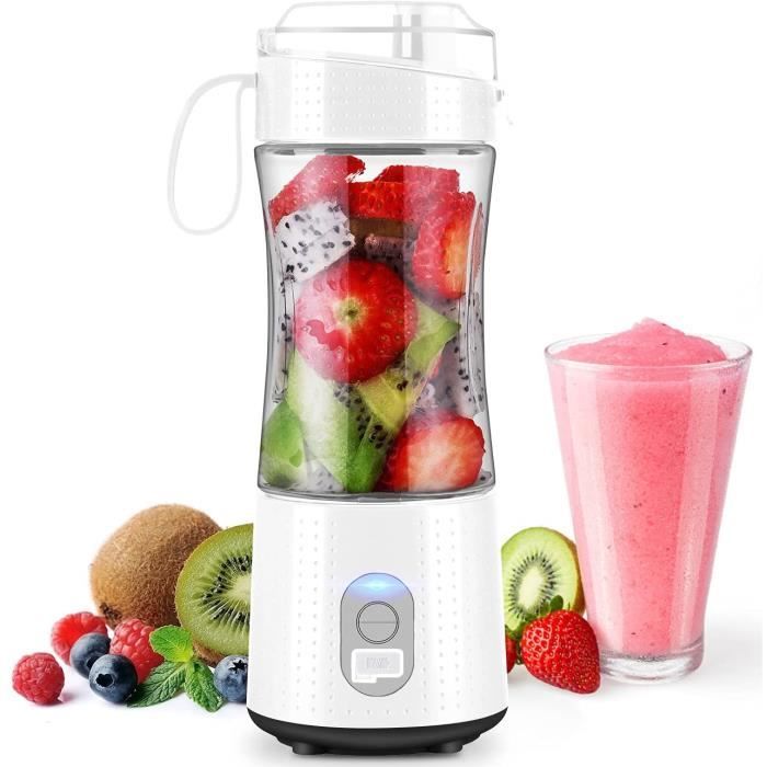 Mixeur Blender Portable pour Milk-Shake, Jus de Fruits Légumes - UTEN  BL316ABC - 1.25L - 220W - Gris - Cdiscount Electroménager