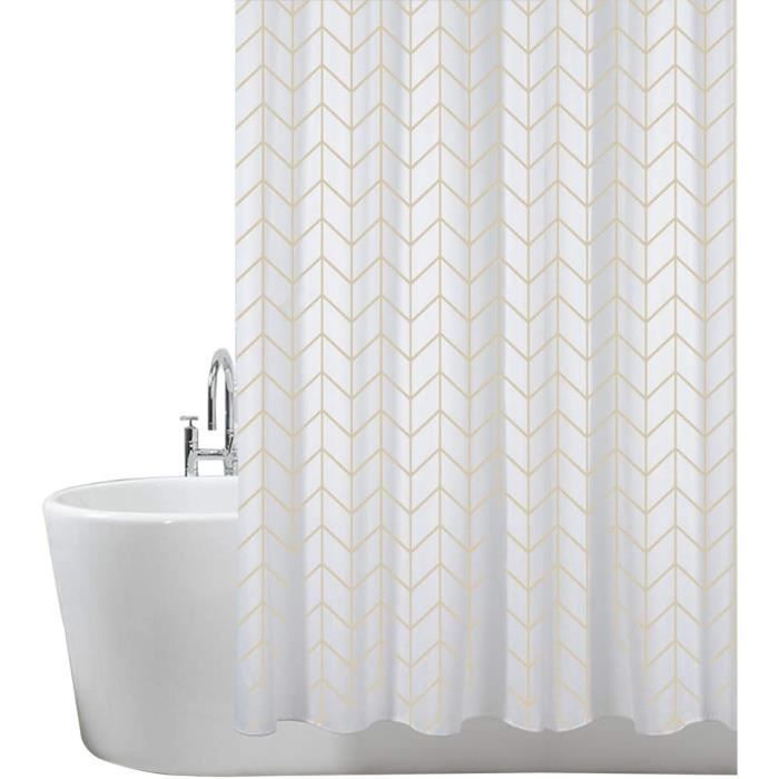 Spirella 10.18732 Rideau de Douche Transparent Clear Vinyl 180 x 200 cm Spirella 10.18732 Rideau de Douche Transparent Clear Vinyl 180 x 200 cm