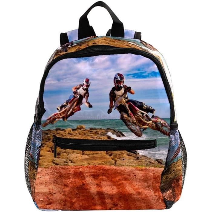 Sac a dos maternelle moto sales