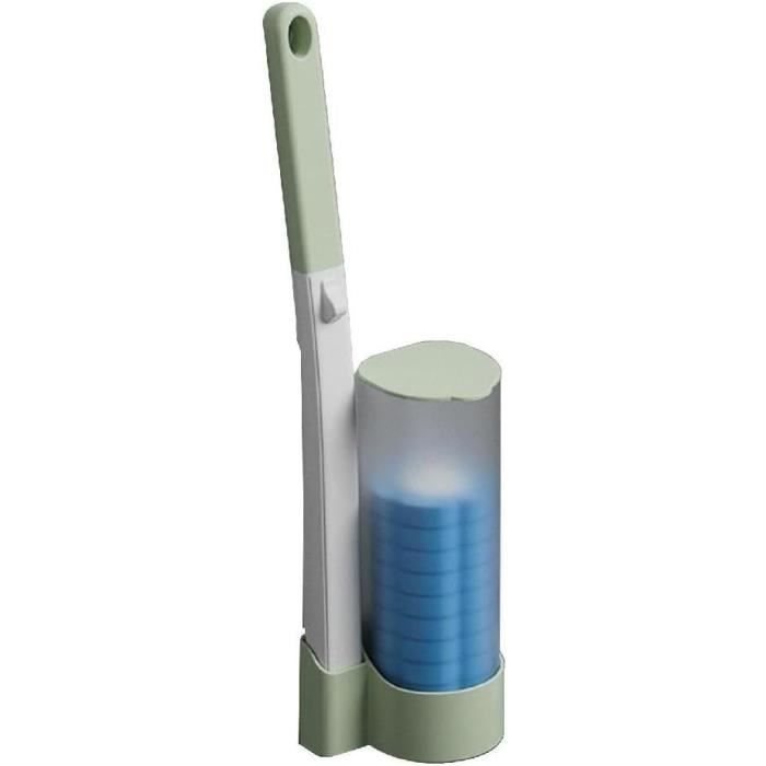 OTYMIOW 24 Recharges Jetables Pour Brosse De Toilette - Avec Détergent Intégré, Hygiénique Et Pratique