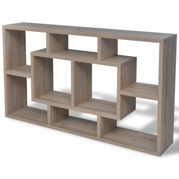 Etageres Murales Et Corniches Etagere Murale Avec 8 Compartiments