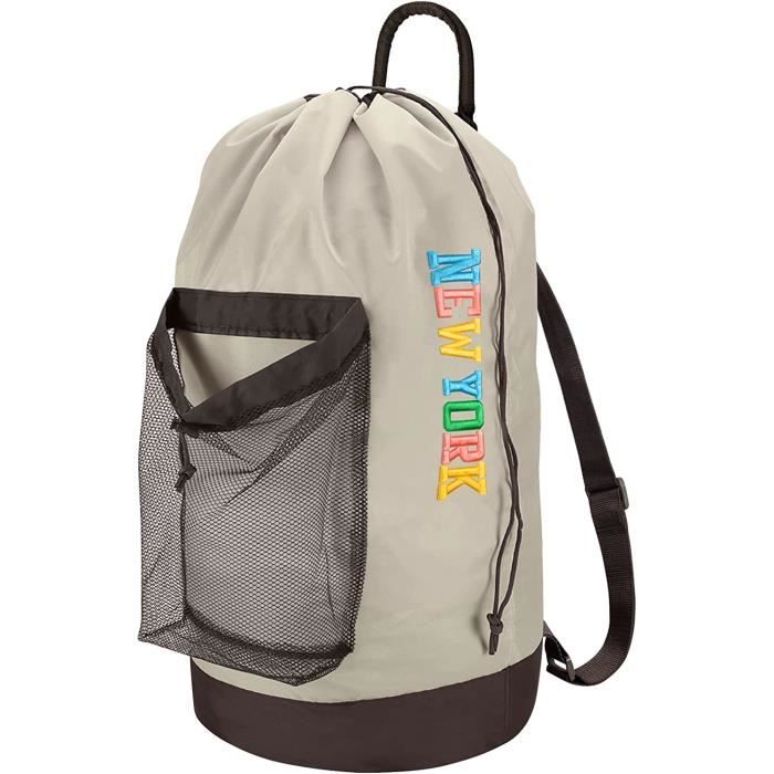 Sac Bag Base BG10 – Sac à Dos Léger Pour Sport, Linge Sale, Chaussures – Nylon Imperméable 11L – Rouge Vif