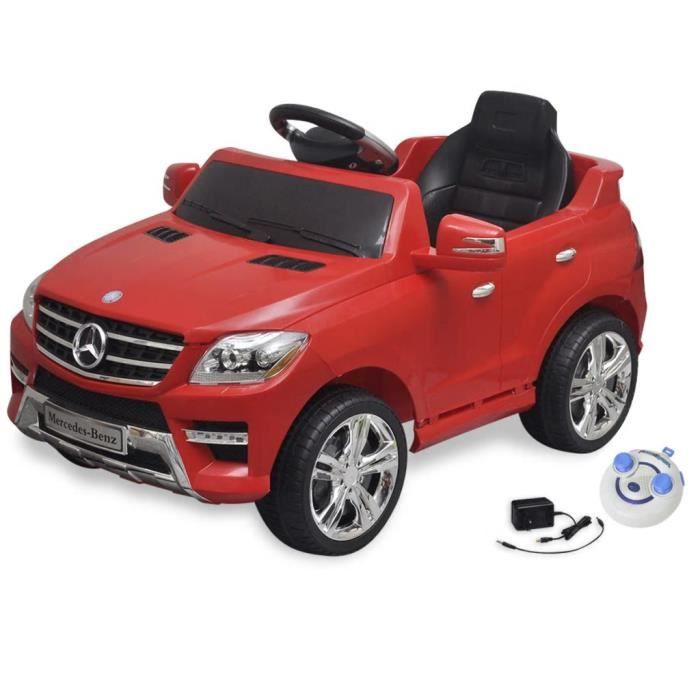 Voiture Electrique Enfant Mercedes Benz Ml350 Rouge 6 V Achat