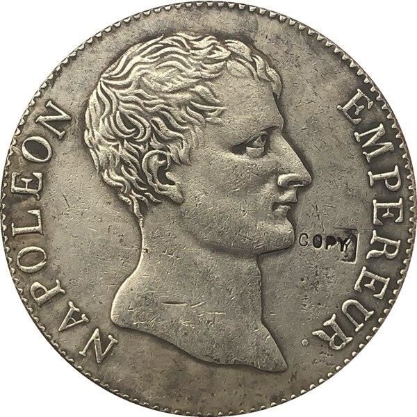 Pièces de monnaie France 5, napoléon I 1803 GF15896