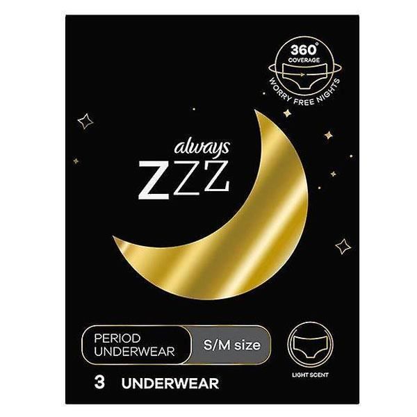 Always Culotte de R gles Jetables de Nuit Zzz 3 unit s Cdiscount