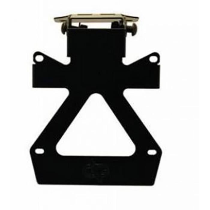 BISOMO® Support Pour Plaque D'immatriculation Avec Fonction Cadre De Remplacement