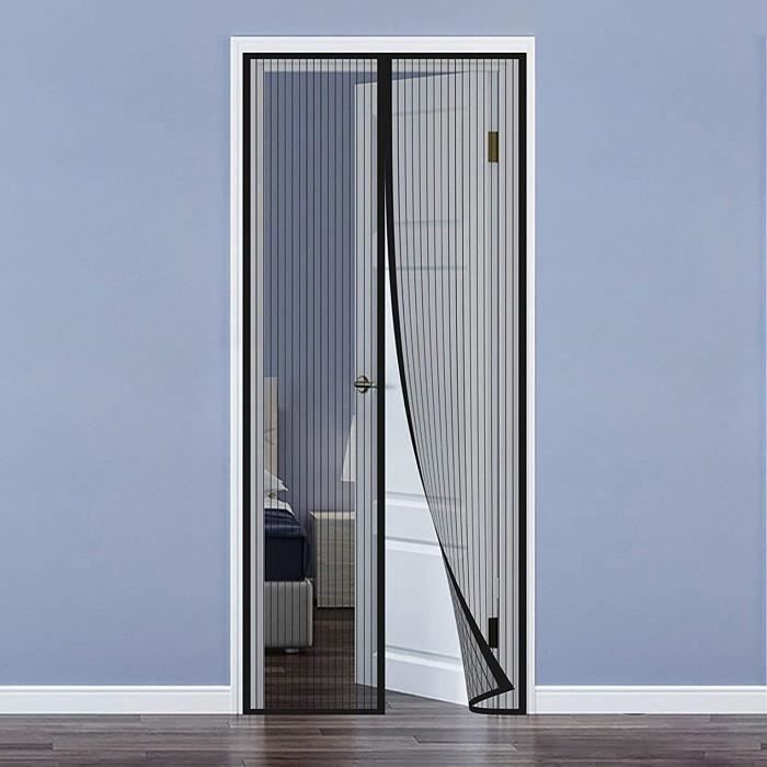 Moustiquaire Fenêtre Magnétique,195 X 200 Cm Moustiquaire