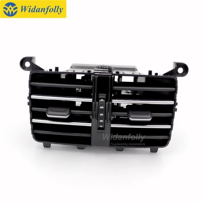 Grille Aération Climatisation Arrière Pour VW Touran L 2016-2021 - Pièce Remplacement Direct 5TD819203 - Noir