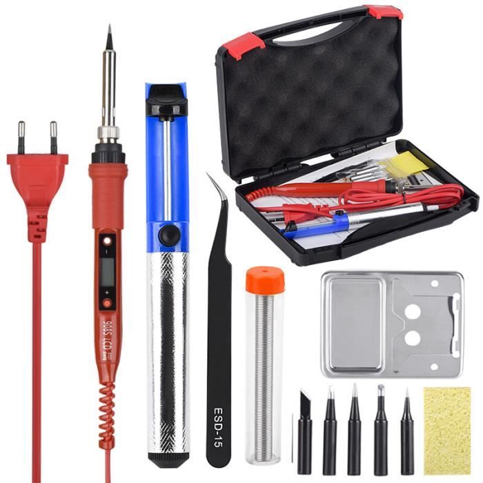Fer à Souder Électrique 220V 150W - Pistolet à Souder Haute Puissance Avec Pointe Sans Plomb - Prise UE