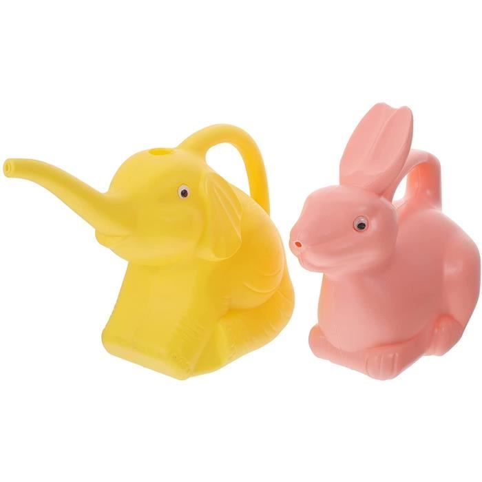 TOYANDONA 2 Pièces Arrosoir Poulet - Jouets De Plage En Plastique Pour Enfants - Couleur Aléatoire