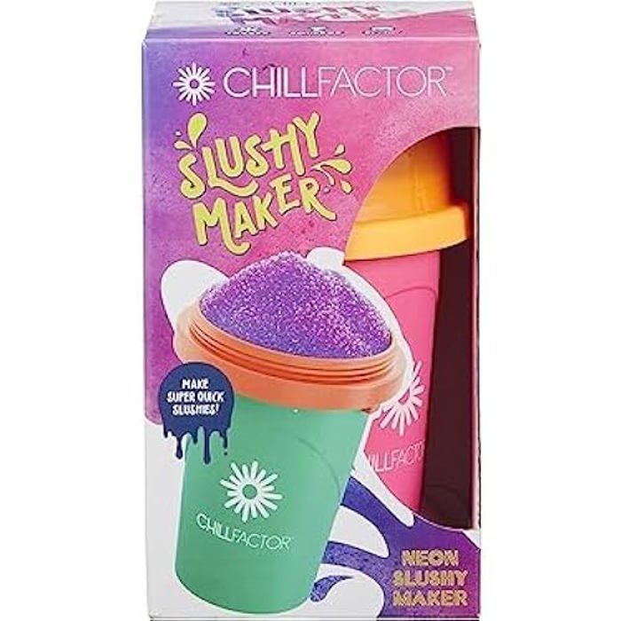 ChillFactor BANDAI Machine à Granité Réutilisable – Faites Vos Slushies En Quelques Secondes Avec Vos Boissons Préférées !