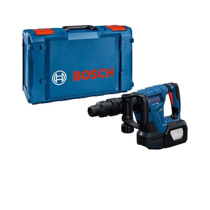 Marteau piqueur sans fil Bosch GSH 18V 5 85 J de force de frappe Moteur sans charbons Léger 53 kg