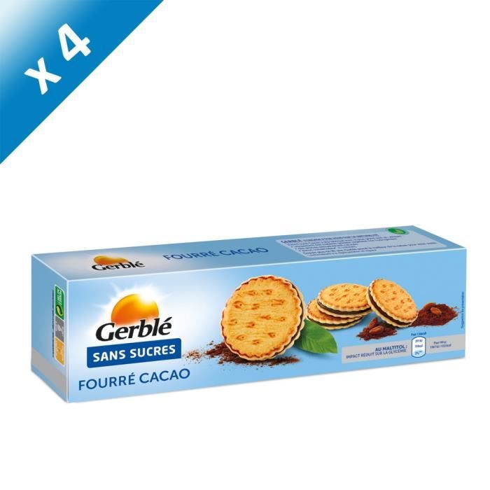 Lot De 4 Gerble Gouters Fourres Au Cacao Sans Sucres 185 G Cdiscount Au Quotidien Lot De 4 Gerble Gouters Fourres Au Cacao Sans Sucres 185 G Cdiscount Au Quotidien