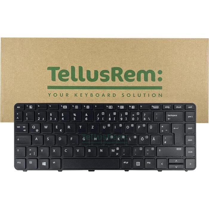 Clavier HP QWERTZ Allemand – Pour NX7300 NX7400 – Réf 413554-041 – Noir – Ouvert Jamais Utilisé