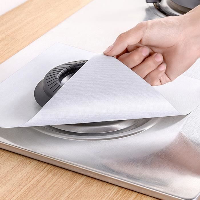 Protecteur de cuisinière à gaz 4Pcs Cuisinière À Gaz Couvre Brûleur