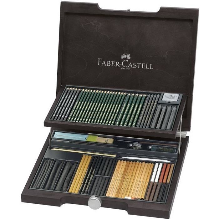 Faber Castell Coffret Crayon Pitt Monochrome Assortiment Achat Vente Crayon De Couleur Coffret Pitt Monochrome Assort Cdiscount