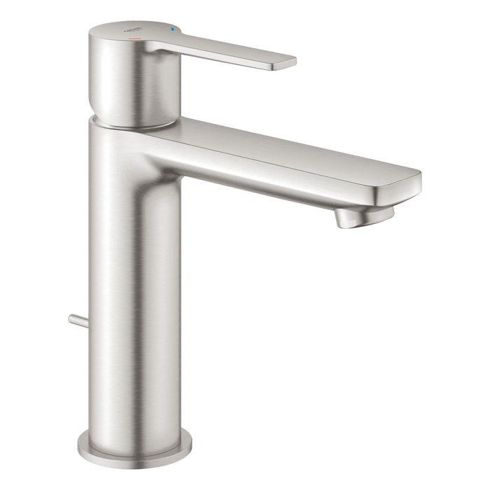 Grohe Mitigeur monocommande Lavabo Taille S Lineare Supersteel