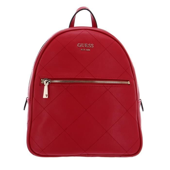 GUESS Vikky Backpack Roman Red 158861 sac dos sac a dos