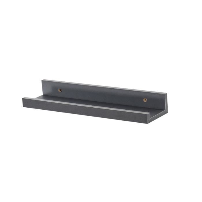 Étagère Murale En Verre Trempé 40 Cm - Support Flottant Chromé Pour Salle De Bain, Douche, Cuisine, Profondeur 13 Cm - 10