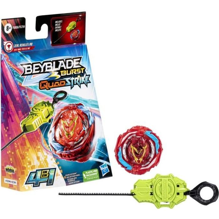 Beyblade QS Toupie Zeal Achilles A8