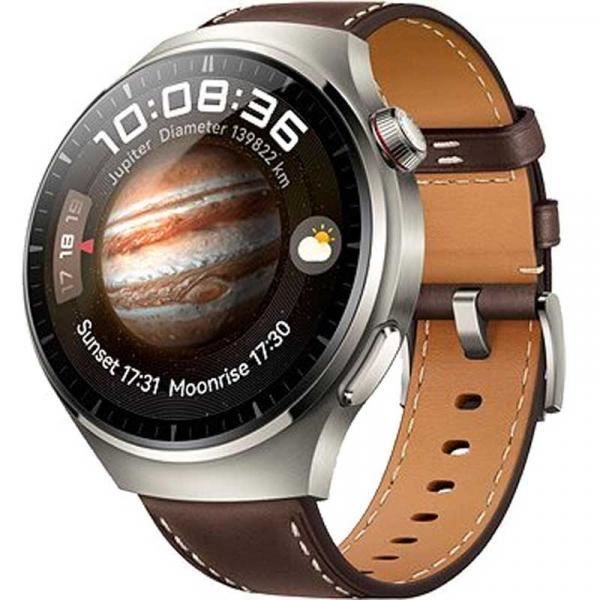 Montre connectée - HUAWEI - WATCH 4 Pro - Écran 15 pouces - Titane - LTPO AMOLED